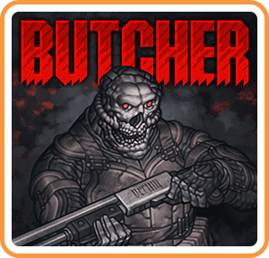 Front Cover for Butcher (Nintendo Switch) (download release): 1st version