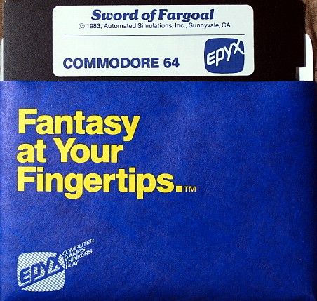 Media for Sword of Fargoal (Commodore 64)