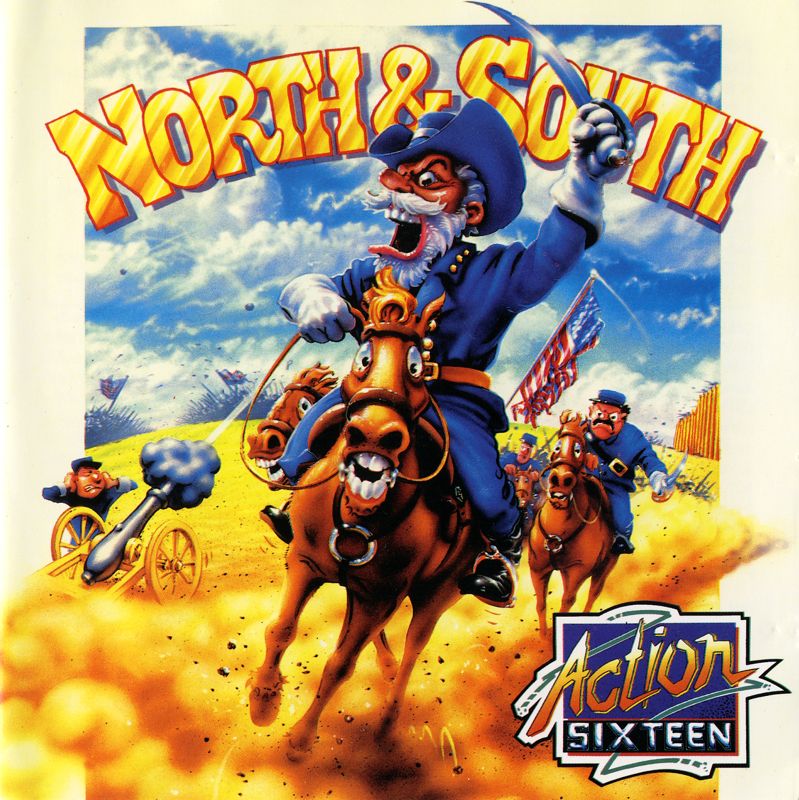 Front Cover for North & South (DOS)