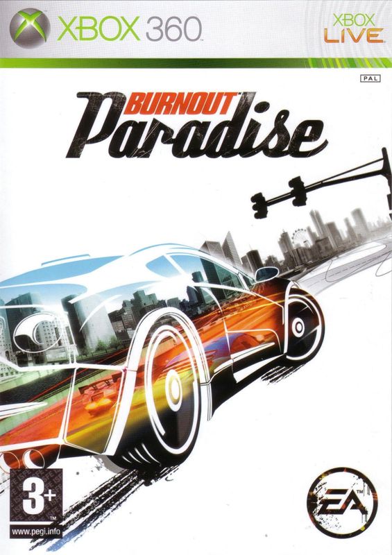 Front Cover for Burnout: Paradise (Xbox 360)