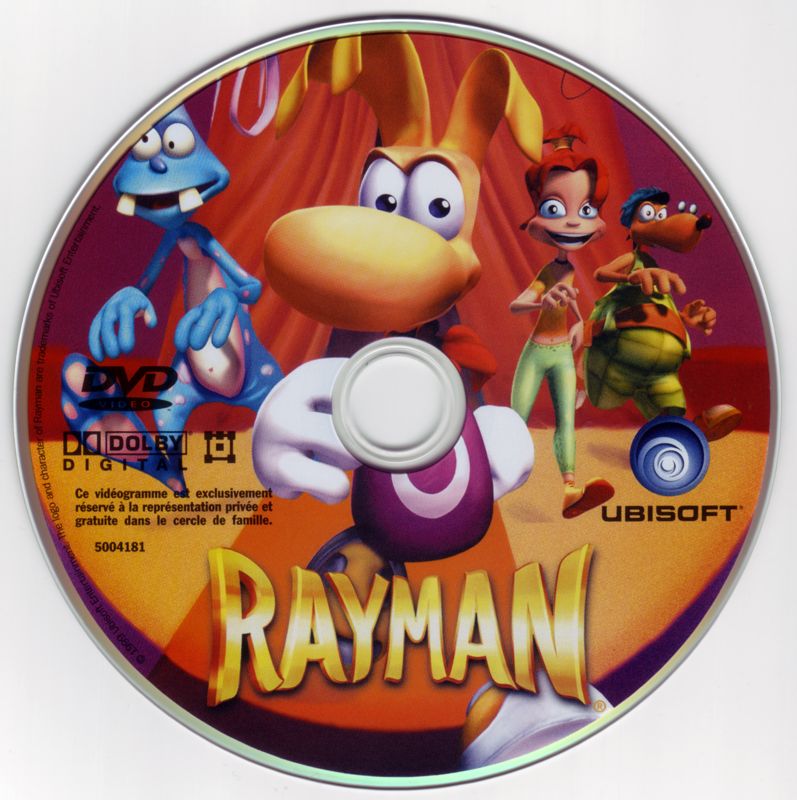 Media for Rayman: 10th Anniversary (GameCube): Bonus DVD