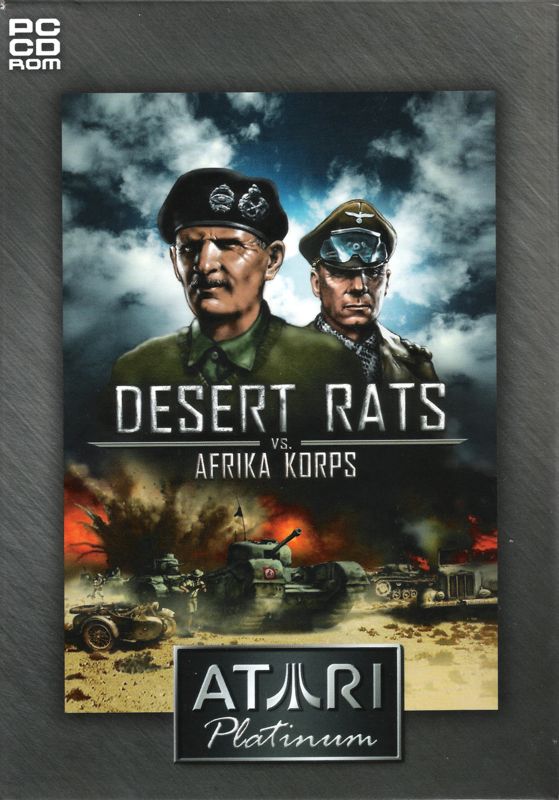Front Cover for Desert Rats vs. Afrika Korps (Windows) (Atari Platinum release)