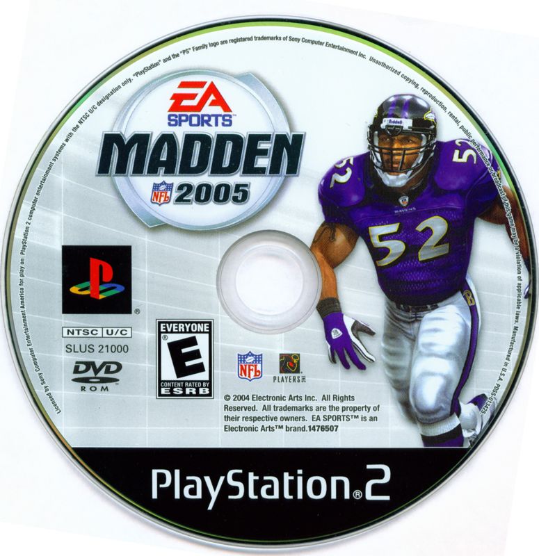Media for Madden NFL 2005 (PlayStation 2)
