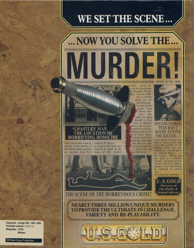 Front Cover for Murder! (Amiga)
