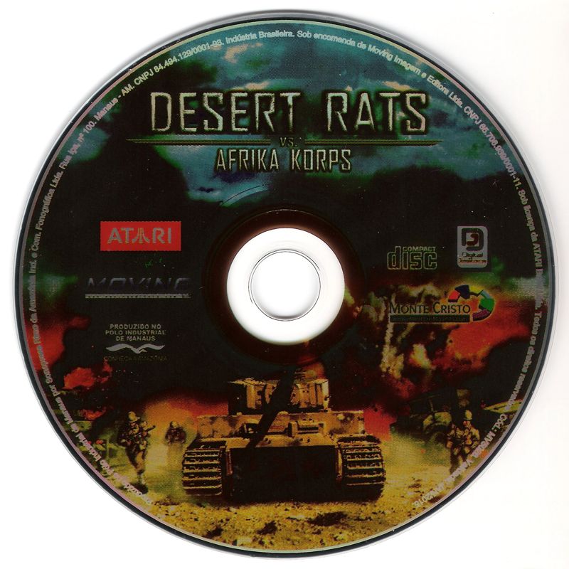 Media for Desert Rats vs. Afrika Korps (Windows) (Atari Platinum release)