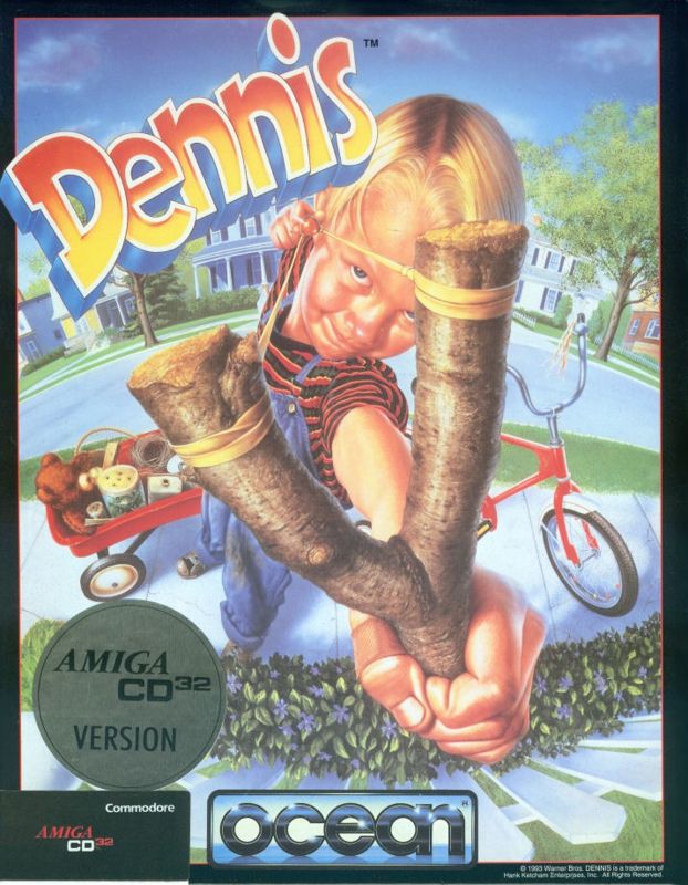 Front Cover for Dennis the Menace (Amiga CD32)