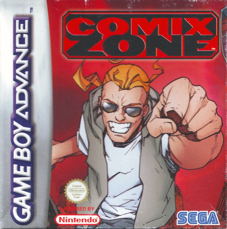 Email Aas Handelsmerk Comix Zone cover or packaging material - MobyGames
