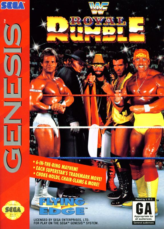 Front Cover for WWF Royal Rumble (Genesis)