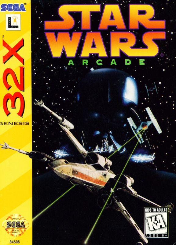 Front Cover for Star Wars Arcade (SEGA 32X)
