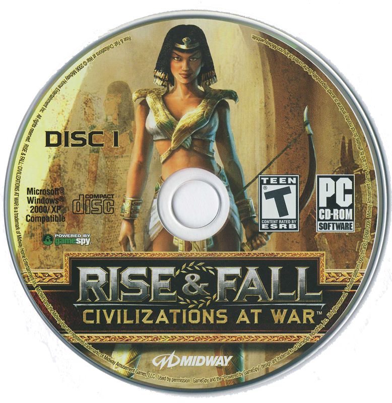 Media for Rise & Fall: Civilizations at War (Windows): Disc 1