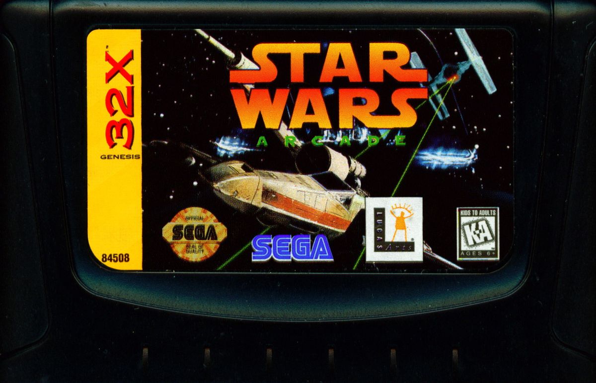 Media for Star Wars Arcade (SEGA 32X)