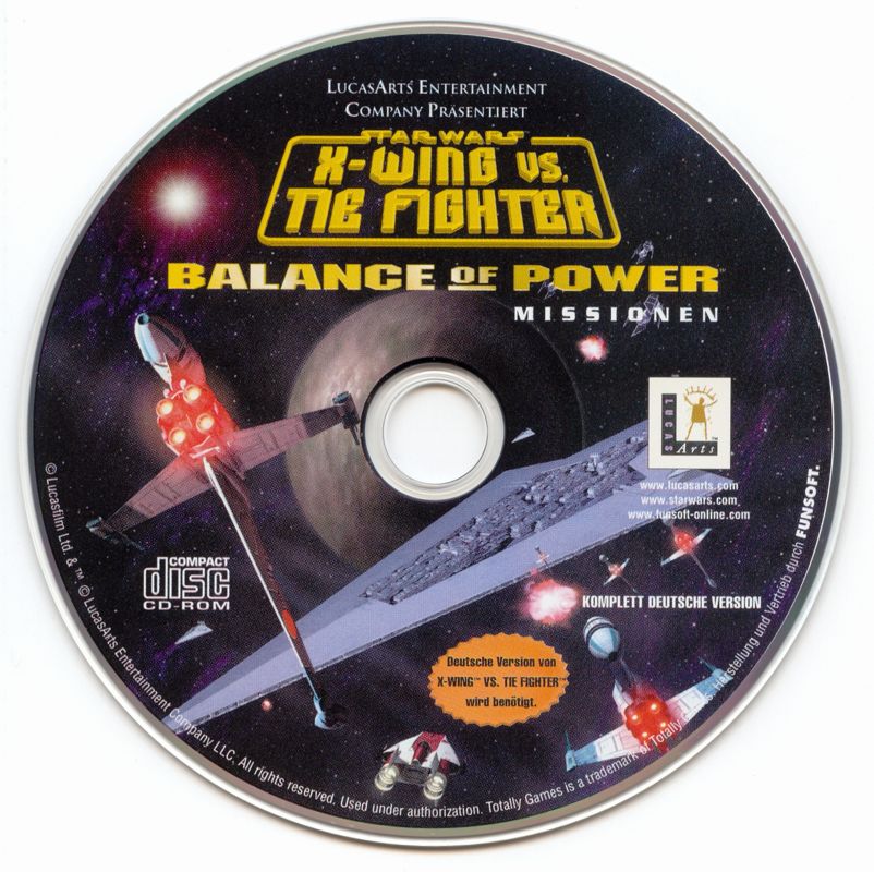 Media for Star Wars: X-Wing Vs. TIE Fighter - Balance of Power Campaigns (Windows)
