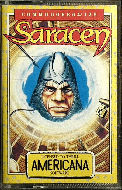 Front Cover for Saracen (Commodore 64) (Americana budget release)