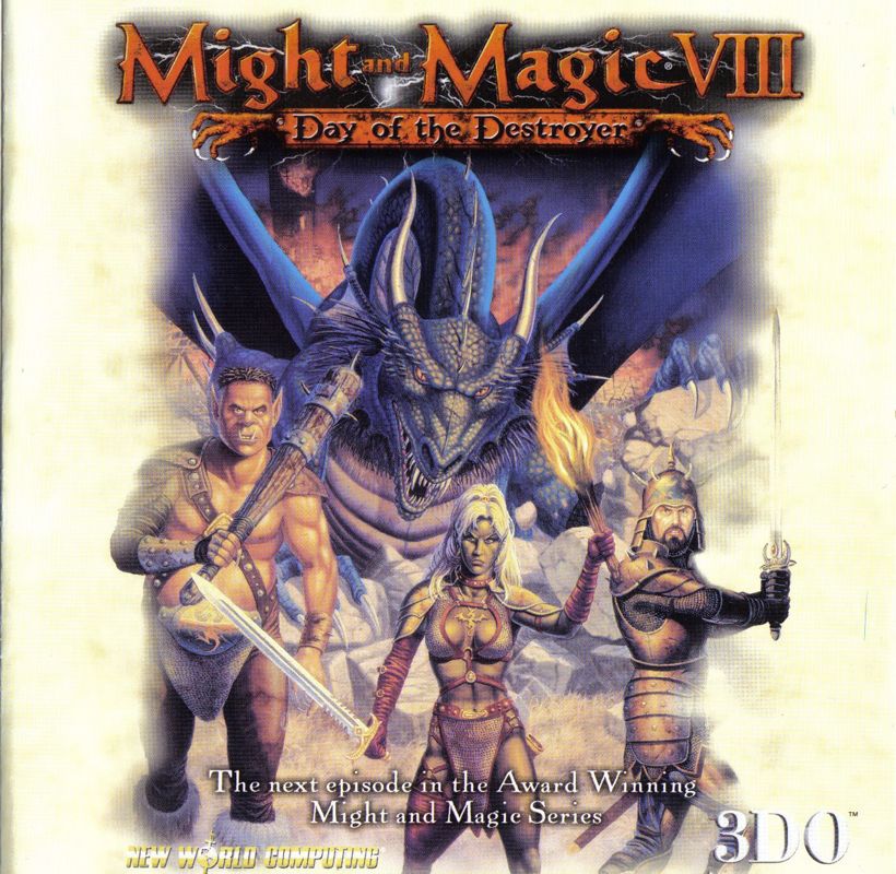 Other for Might and Magic VIII: Day of the Destroyer (Windows): Jewel Case - Front