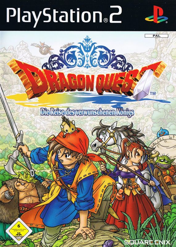 Front Cover for Dragon Quest VIII: Journey of the Cursed King (PlayStation 2)