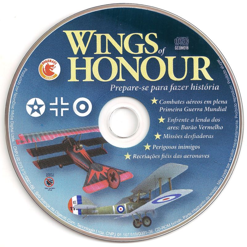 Media for Wings of Honour: Battles of the Red Baron (Windows) (Games Completos Ano II nº 18 covermount)
