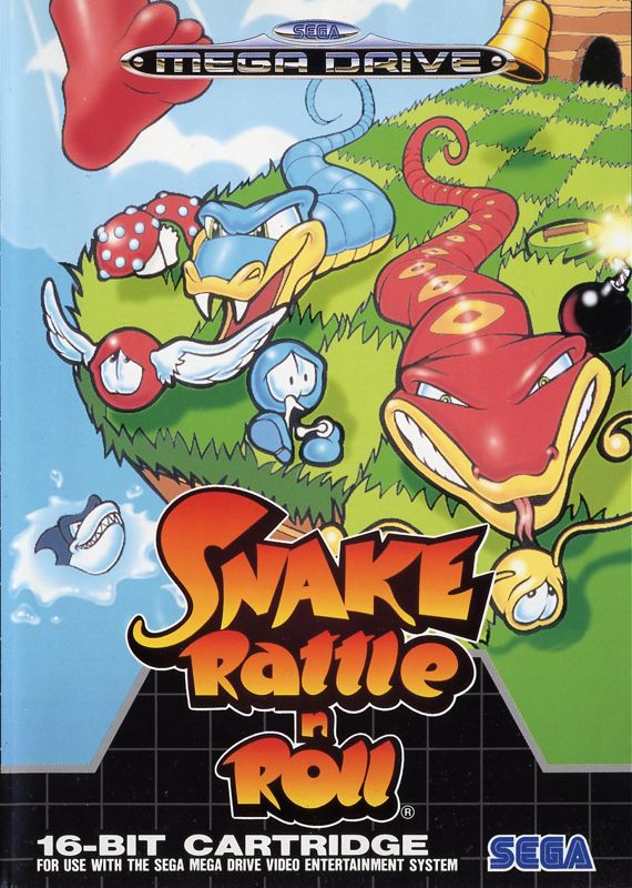 Snake Rattle N Roll cover or packaging material MobyGames