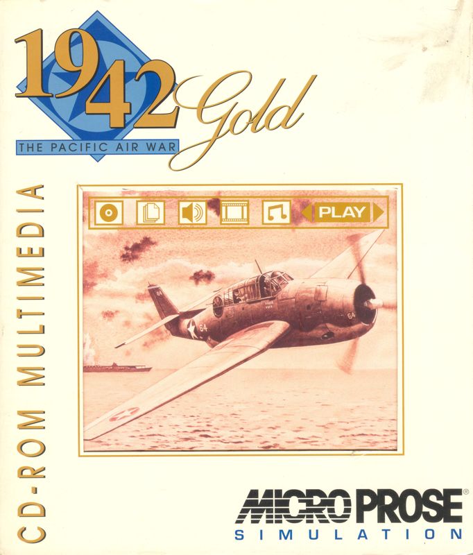 Front Cover for 1942: The Pacific Air War Gold (DOS and Windows 3.x)