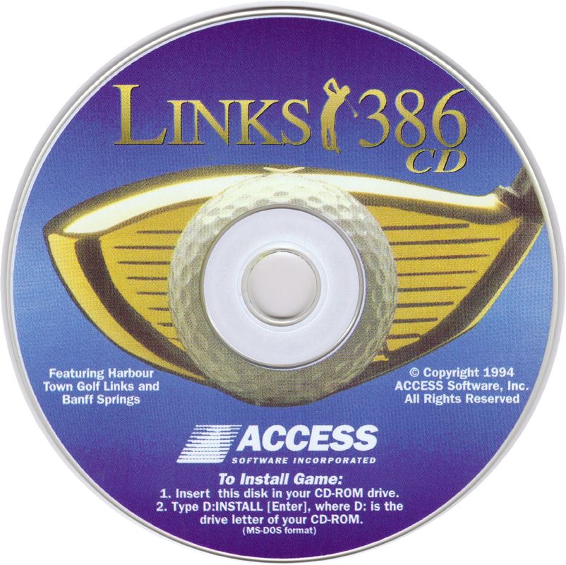 Media for Links 386 CD (DOS)