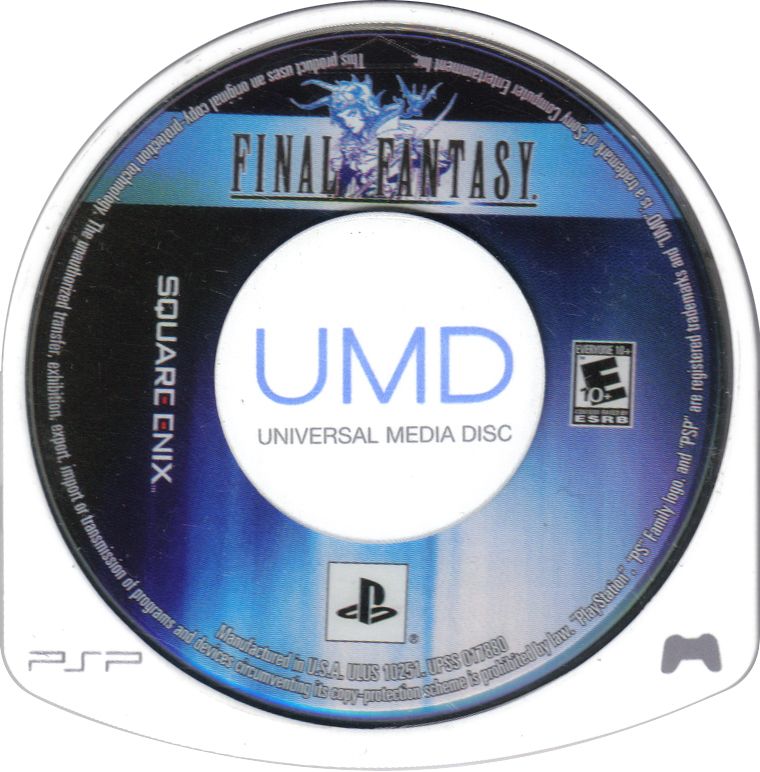 Media for Final Fantasy (PSP)