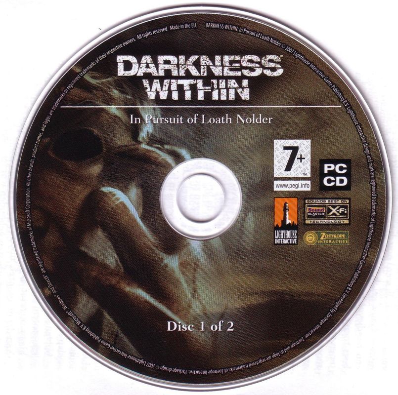 Media for Darkness Within: In Pursuit of Loath Nolder (Windows): Disc 1