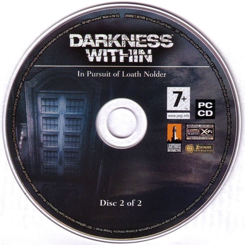 Media for Darkness Within: In Pursuit of Loath Nolder (Windows): Disc 2