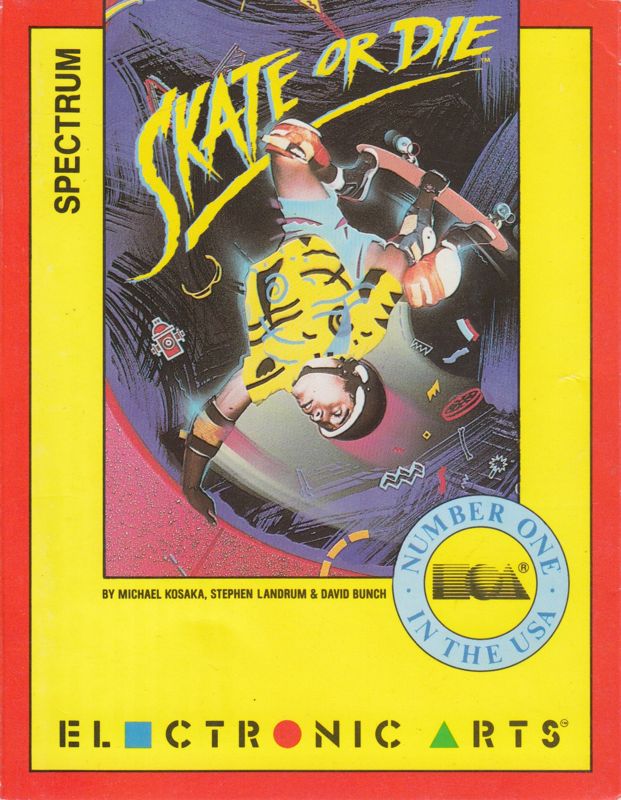 Front Cover for Skate or Die (ZX Spectrum)