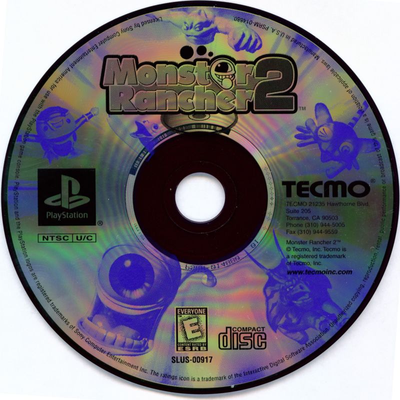 Media for Monster Rancher 2 (PlayStation)