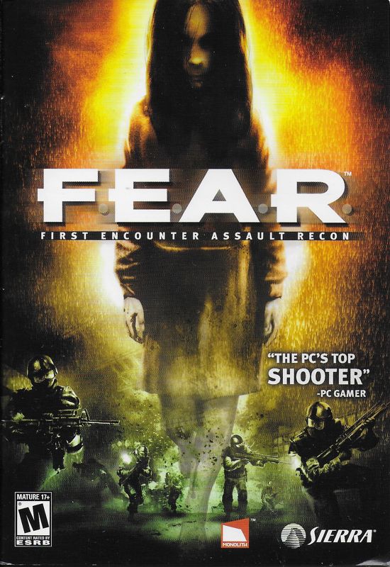 Manual for F.E.A.R.: Gold Edition (Windows): Front