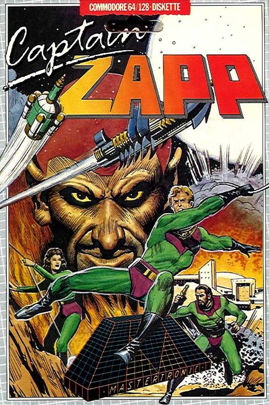 CAPTAIN ZAPP 1985年 アーケードゲーム パンフレット チラシ レトロチラシ紹介 Part 1 - BEEPアーケード