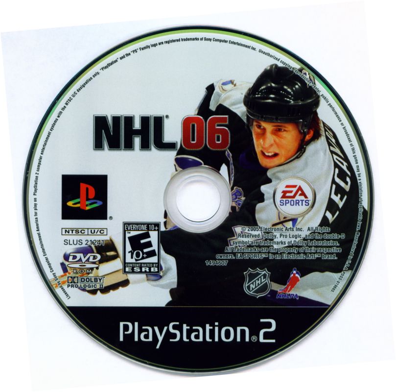 Media for NHL 06 (PlayStation 2)
