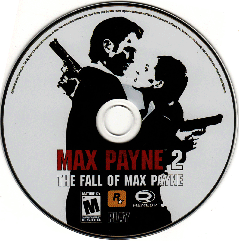 Media for Max Payne 2: The Fall of Max Payne (Windows): Play disc