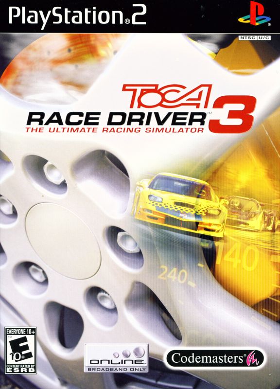 Front Cover for TOCA Race Driver 3 (PlayStation 2)