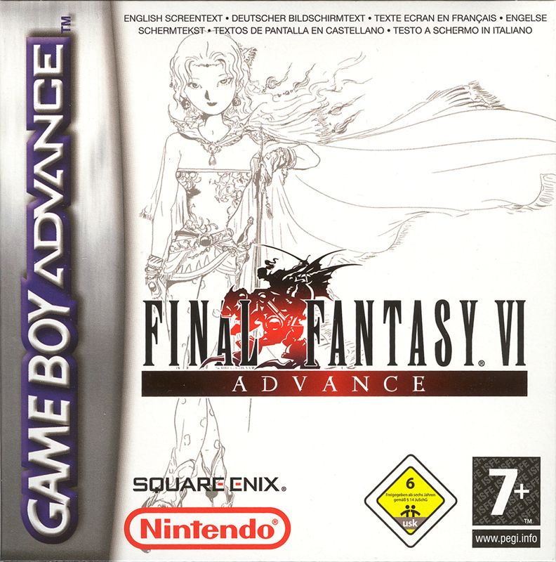 Front Cover for Final Fantasy III (Game Boy Advance)