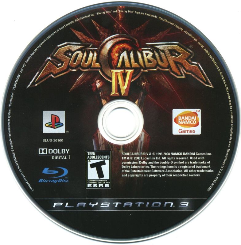 Media for SoulCalibur IV (Premium Edition) (PlayStation 3)