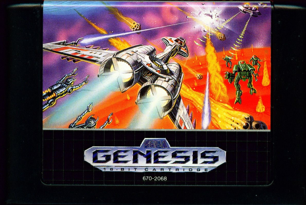 Media for Galaxy Force II (Genesis)