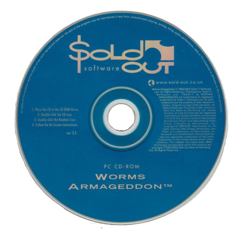 Media for Worms: Armageddon (Windows) (Sold Out Software release)