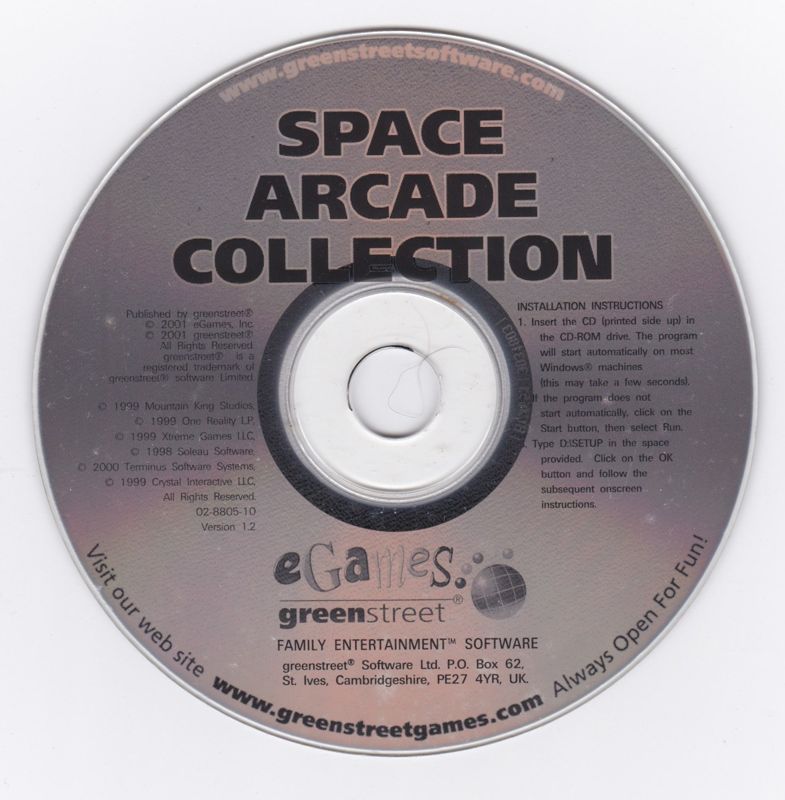 Media for Space Arcade Collection (Windows)