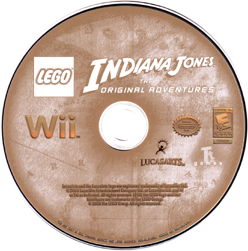 Media for LEGO Indiana Jones: The Original Adventures (Wii)