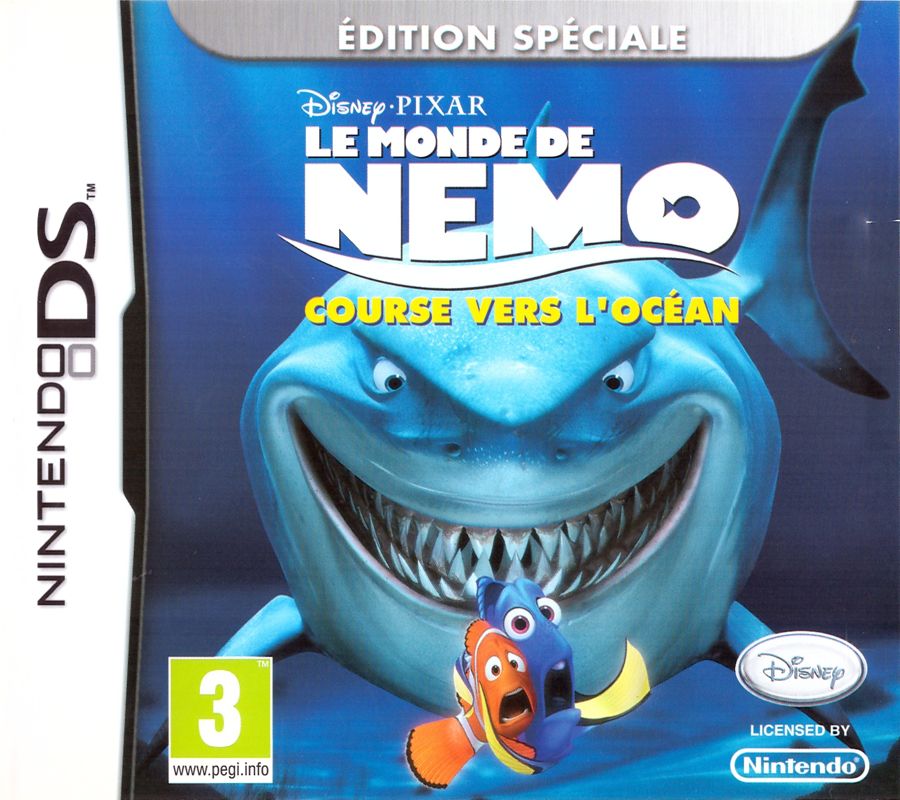 Front Cover for Finding Nemo: Escape to the Big Blue (Nintendo DS) (Édition Spéciale)