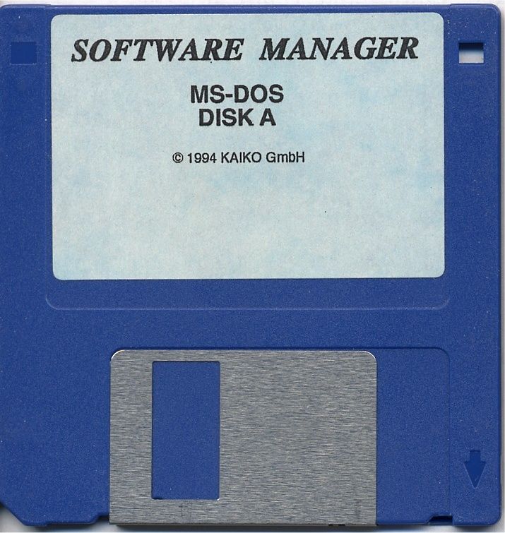 Media for Software Manager (DOS): Disk A