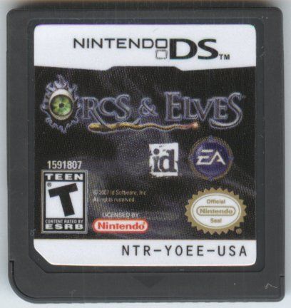Media for Orcs & Elves (Nintendo DS)