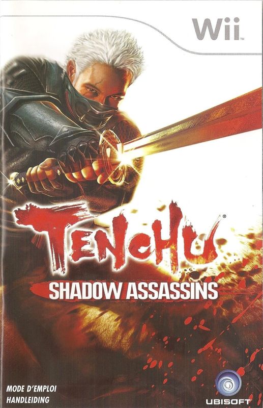 Manual for Tenchu: Shadow Assassins (Wii): Front