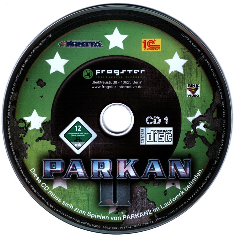 Media for Parkan II (Windows): Disc 1/2