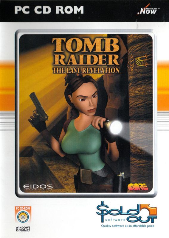 Front Cover for Tomb Raider: The Last Revelation (Windows) (Sold Out Software release)