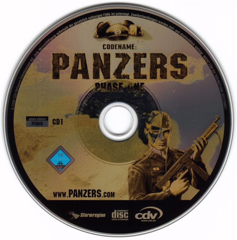 Media for Codename: Panzers - Phase One (Windows): Disc 1