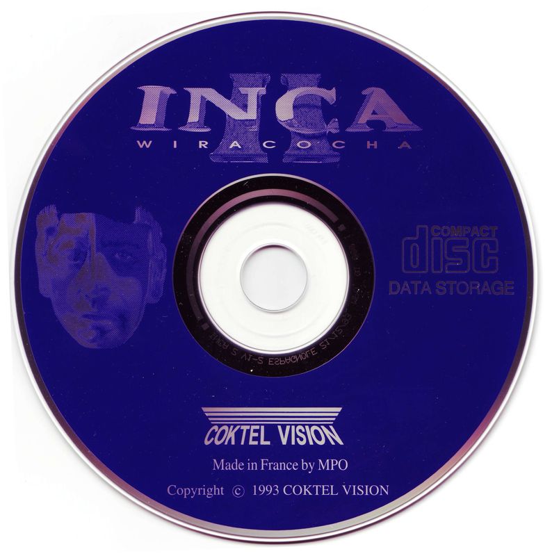Media for Inca I & II: Collector's Edition (DOS): Inca 2