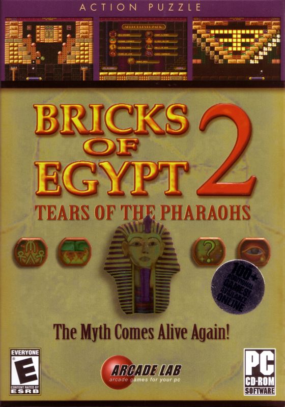 Front Cover for Bricks of Egypt 2: Tears of the Pharaohs (Windows)
