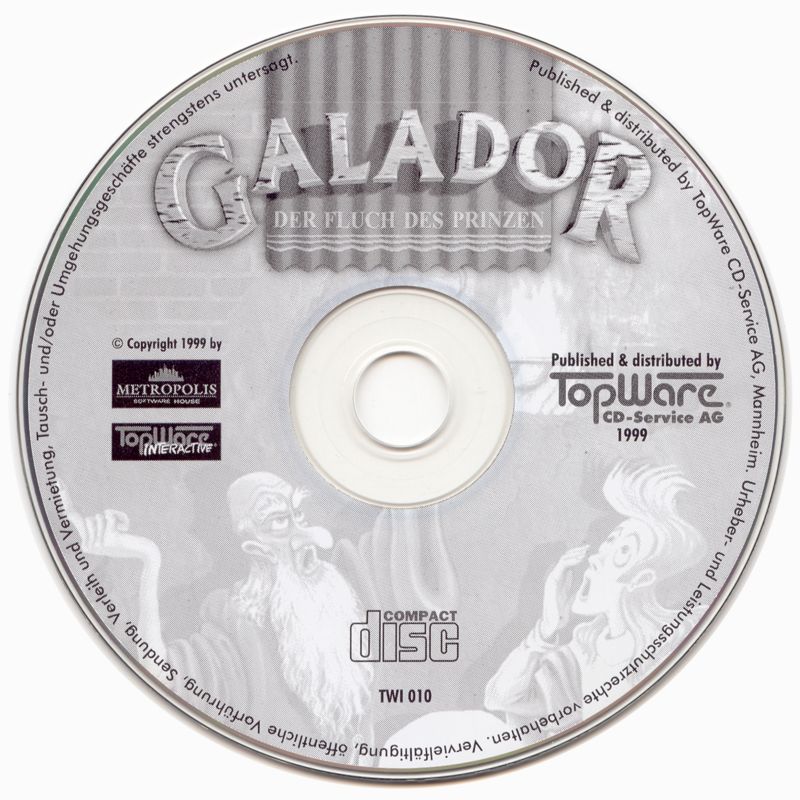 Media for Galador: The Prince and the Coward (Windows)