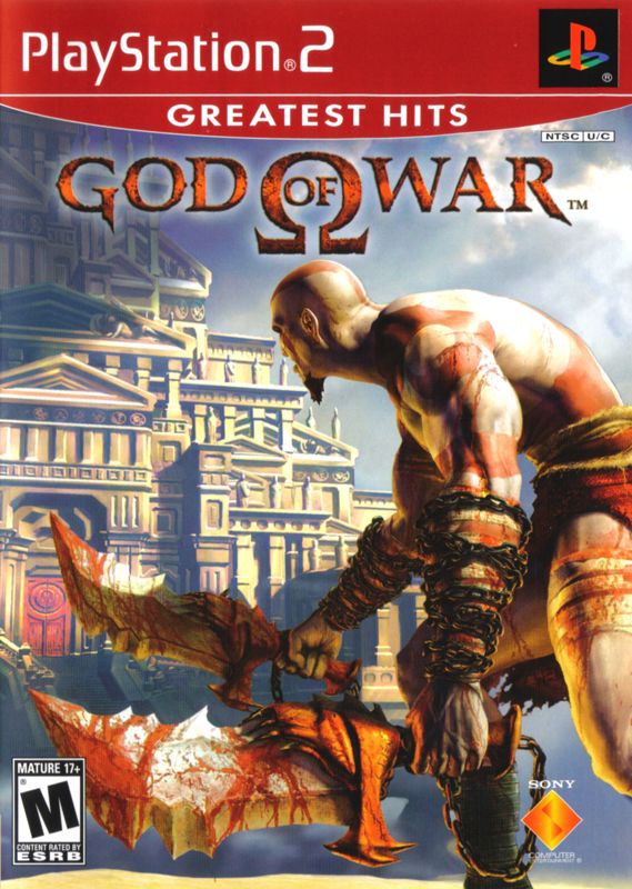 Front Cover for God of War (PlayStation 2) (Greatest Hits)